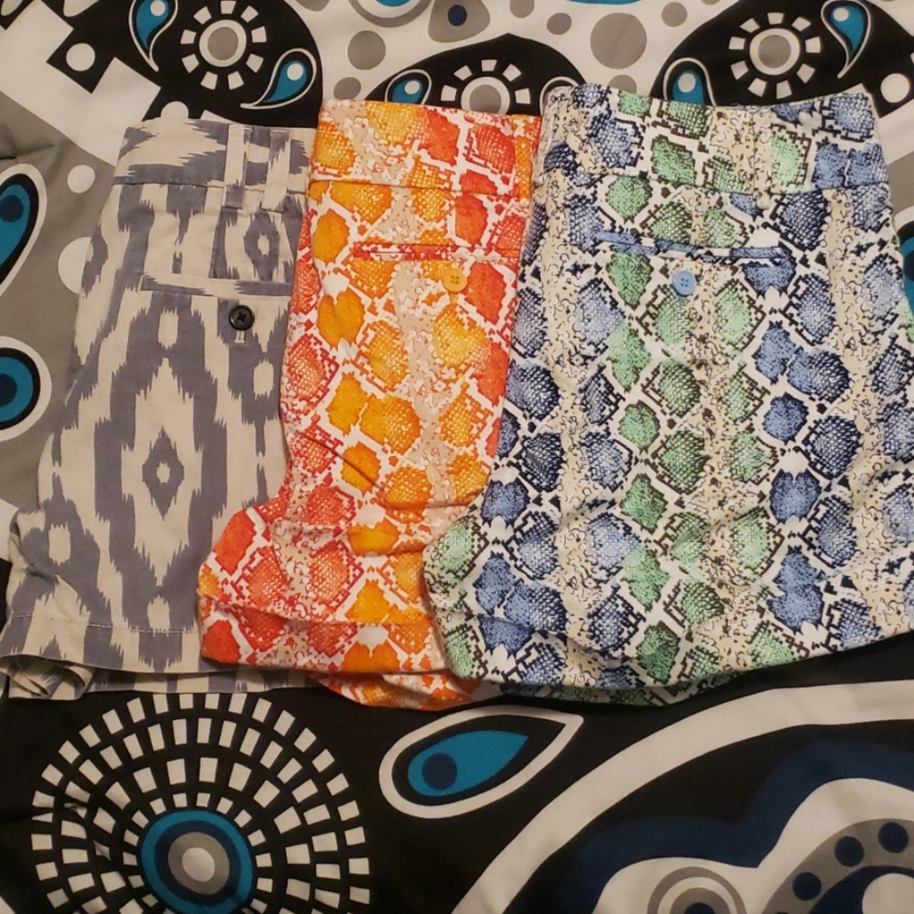 3 Pairs of New York & Co and Loft Shorts- all Size 10